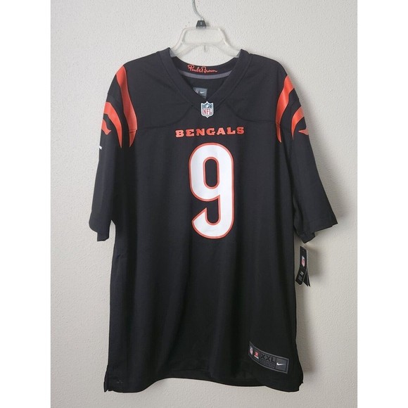 Nike Nfl Joe Burrow Cincinnati Bengals On Field Apparel Jersey Men's Size Xxl